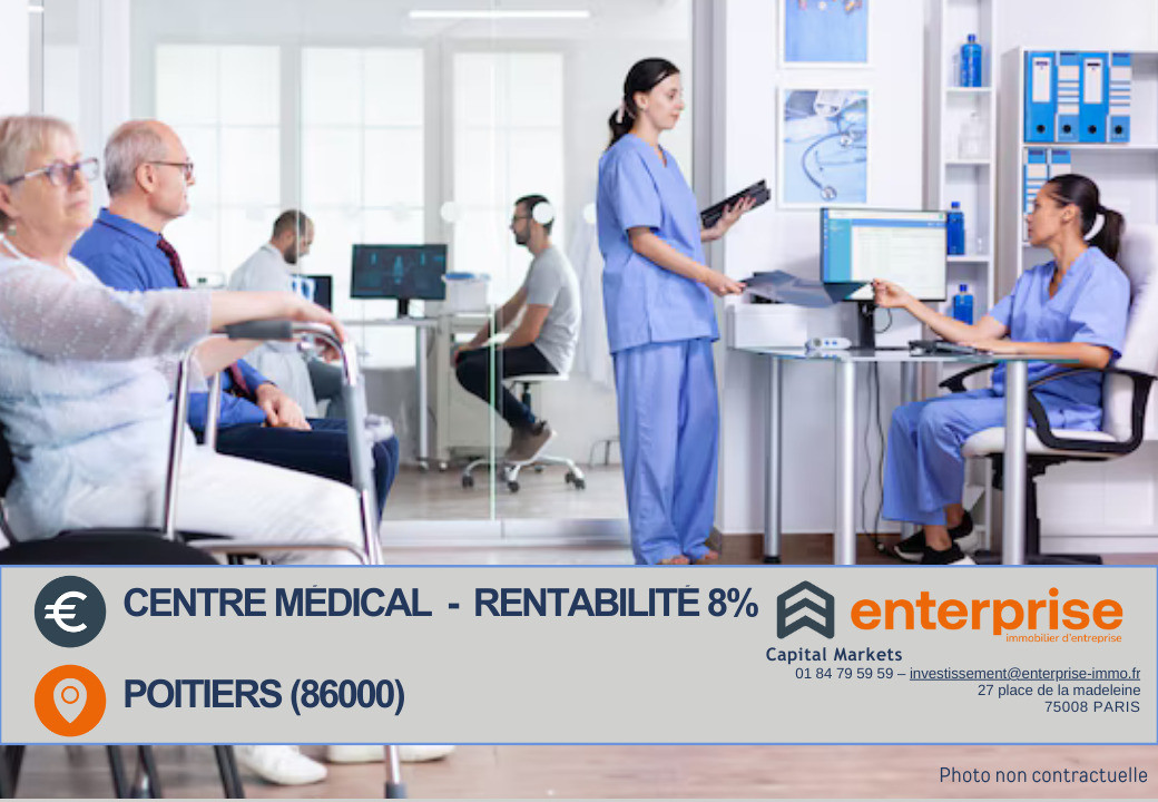 CENTRE MEDICAL RARE SUR LE MARCHE - MURS COMMERCIAUX LOUÉS À VENDRE POUR INVESTISSEURS