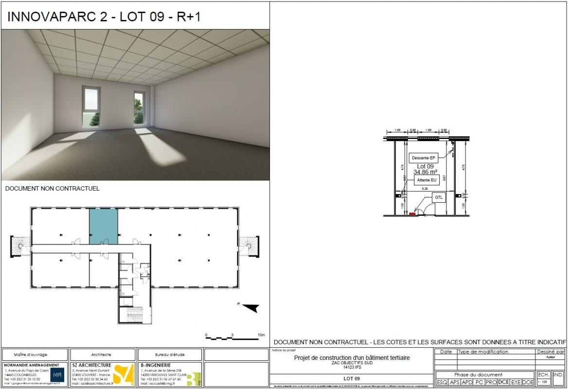 IFS - Object'Ifs Sud - Espace de bureaux aménagé neuf de 34 m²