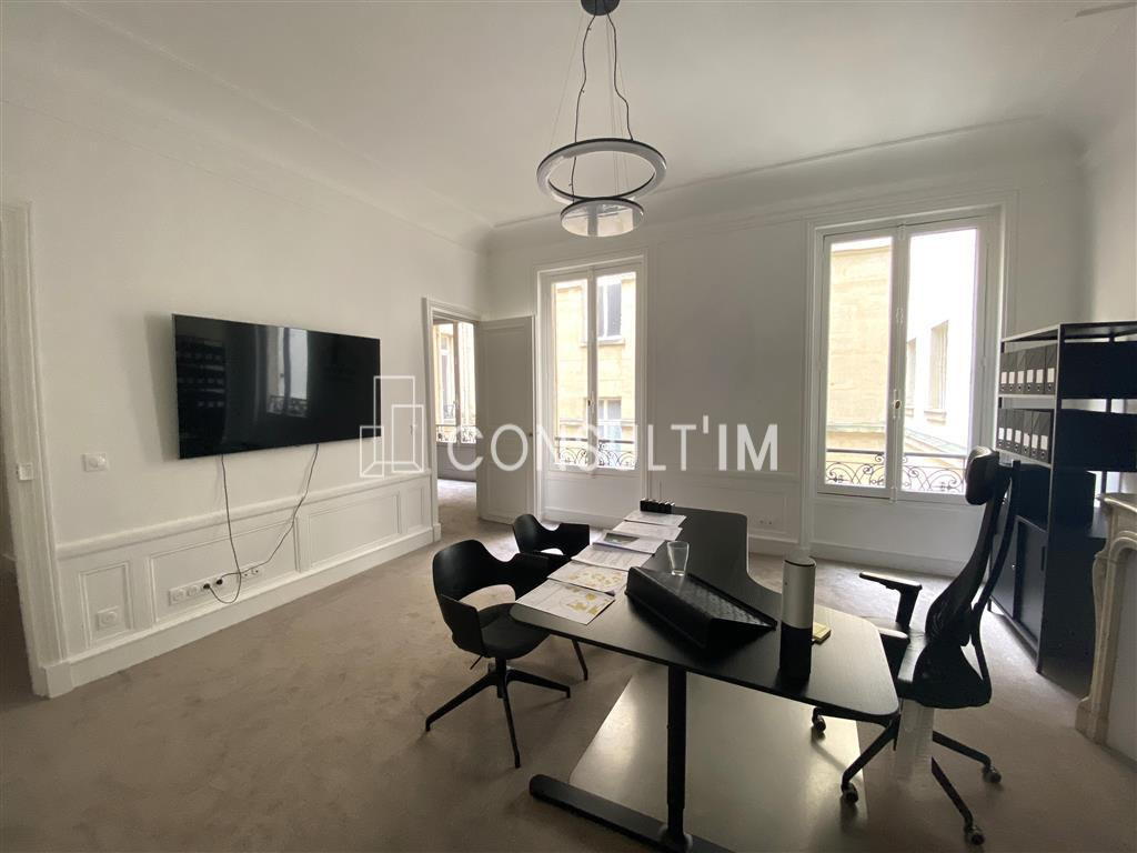 Au coeur du Triangle d'or, à louer, bureaux 120m²