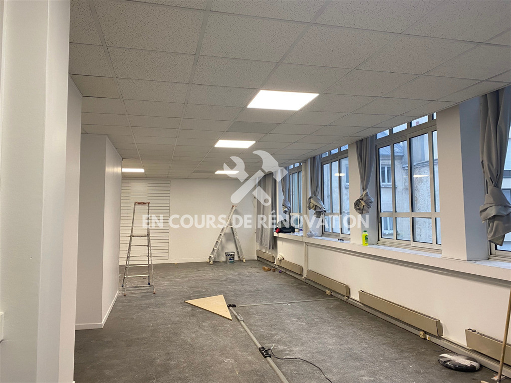 Au métro Guy Moquet , 132m² de bureaux à louer