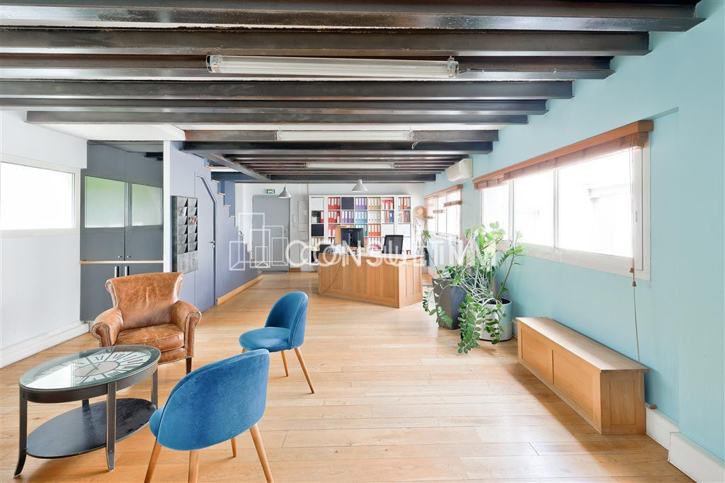 Locaux coup de coeur, duplex atypique style loft  avec terrasse à proximité du métro Ligne 13