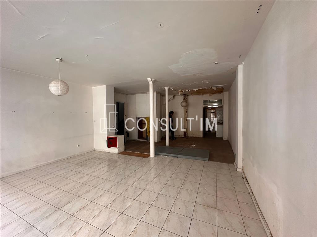 Rue Legendre, une boutique à louer de 63m² immédiatement !