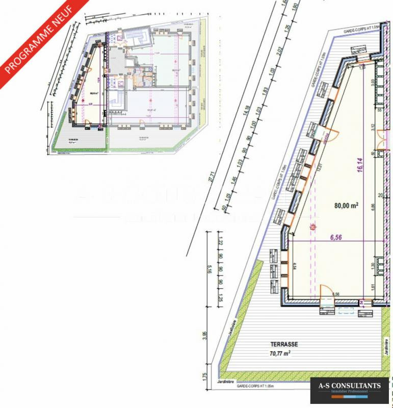 BUREAUX - LOCAUX PRO A VENDRE