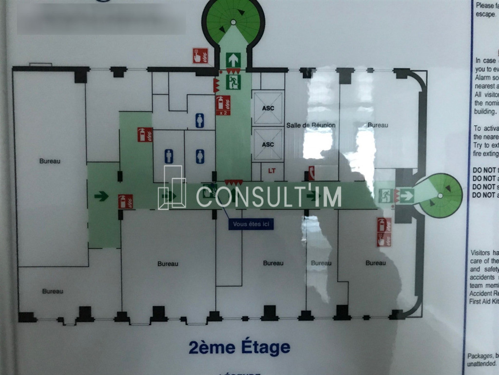 Bureaux modulable avec terrasse privative 19ème
