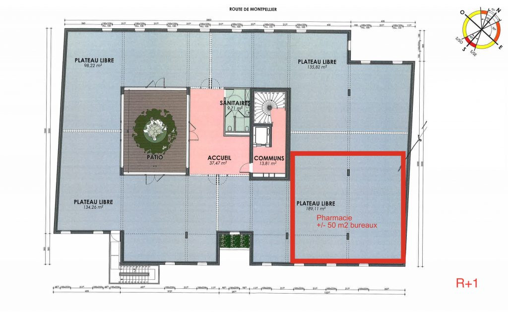 LOCAL COMMERCIAL - MAISON MÉDICALE - 1600 m2 A VENDRE A MILHAUD (GARD)