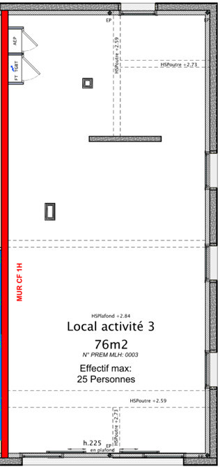 VIVY - LOCATION LOCAL D'ACTIVITE 76 m²
