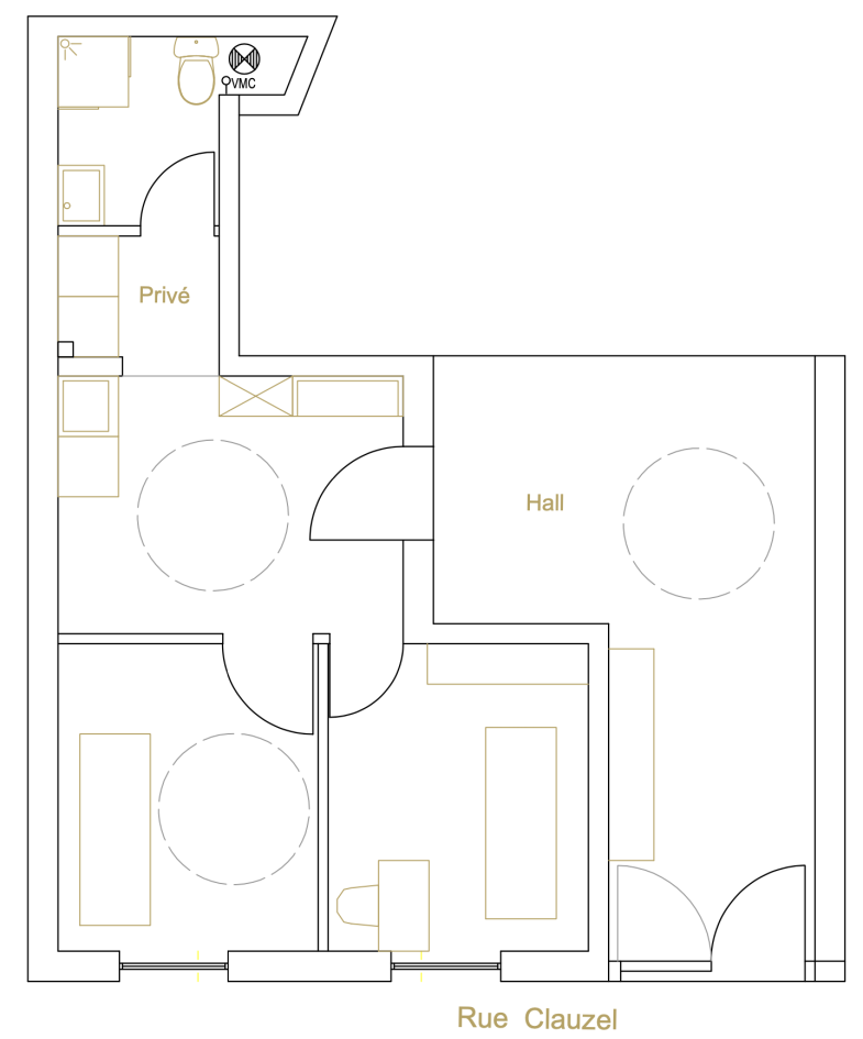 Bureaux à louer en cabinet partagé, idéal professions médicales et paramédicales (kinésithérapeute, podologue, ostéopathe…)