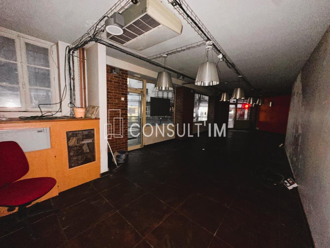 Avenue Gambetta, une boutique disponible de 55 m² SANS PAS DE PORTE