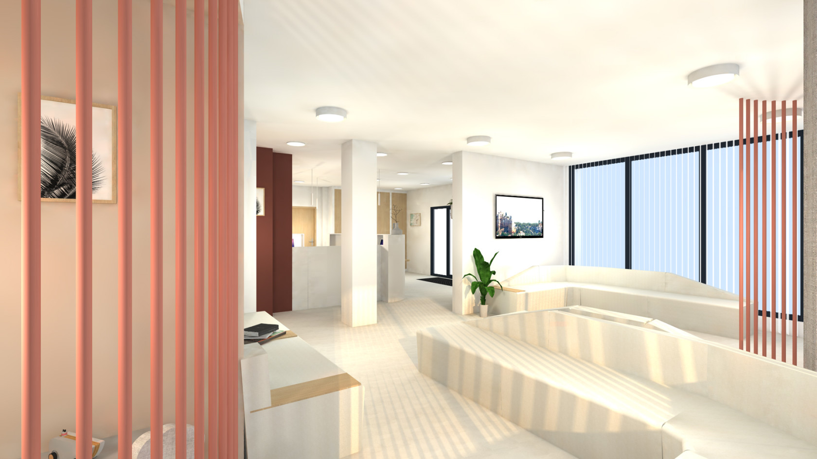 5 bureaux à louer dans un nouvel espace de santé