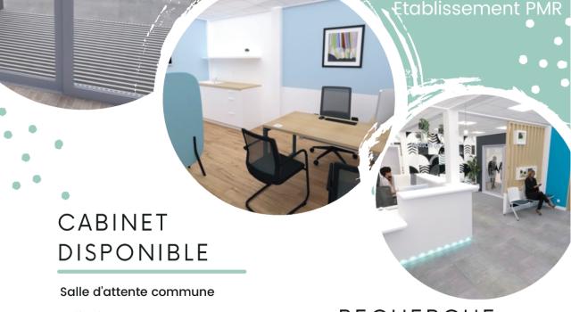 Maison de santé pluridisciplinaire : cabinet disponible