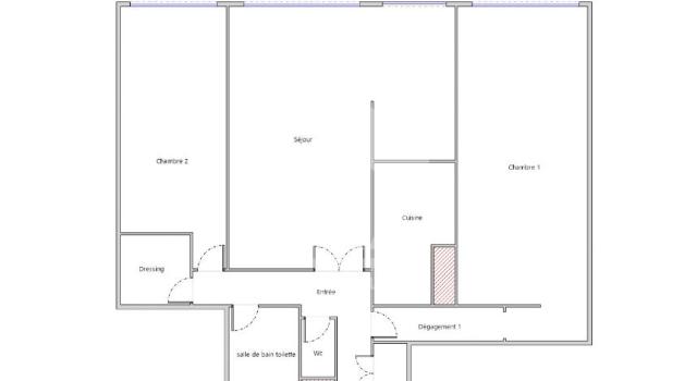 3 cabinets 76 m2 avec 2 salles d'attente