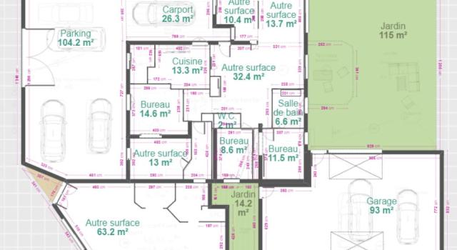 Tous types de cabinets situé à Libourne en face Urgences Hôpital, 33500