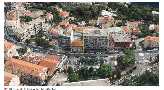 CAP D'AIL CENTRE PROCHE MONACO • LOCAL COMMERCIAL VIDE