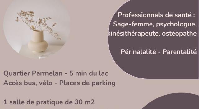 Location - Partage d'un cabinet médical et d'une salle de pratique