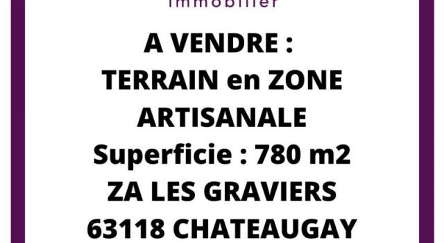 ZA Les Graviers - Terrain constructible pour ARTISAN