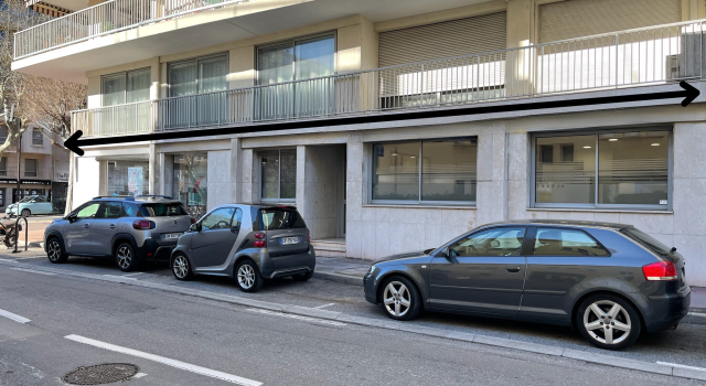 VENTE MURS COMMERCIAUX - LOCAL D'ANGLE A 100 M DE LA MER